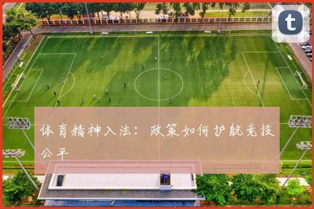 体育精神入法：政策如何护航竞技公平